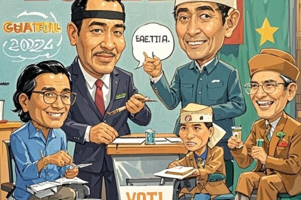 11 Kades di Bayongbong Tertangkap Kamera Hadiri Deklarasi Dukunga Syakur – Putri