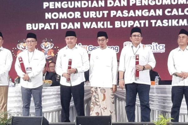 Ketegangan Mencuat di Pleno Penetapan Nomor Urut Pilkada Tasikmalaya, Dua Pasangan Calon Tinggalkan Acara