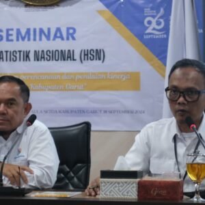 Hari Statistik Nasional 2024 BPS Garut gelar seminar untuk mendorong para pengelola data dalam meningkatkan kualitas data.