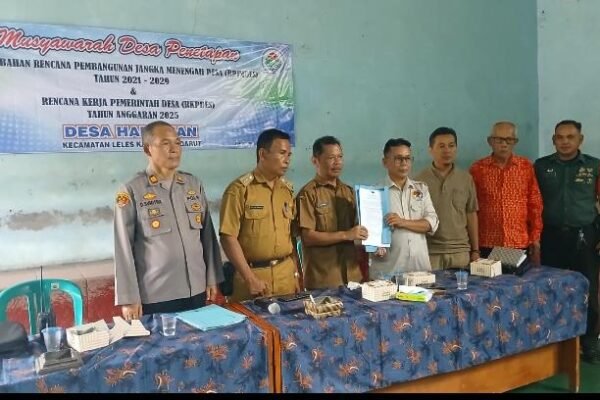 Desa Haruman Gelar Musyawarah Desa Tetapkan RKPDes 2025 dan Perbarui RPJMDES 2021-2029