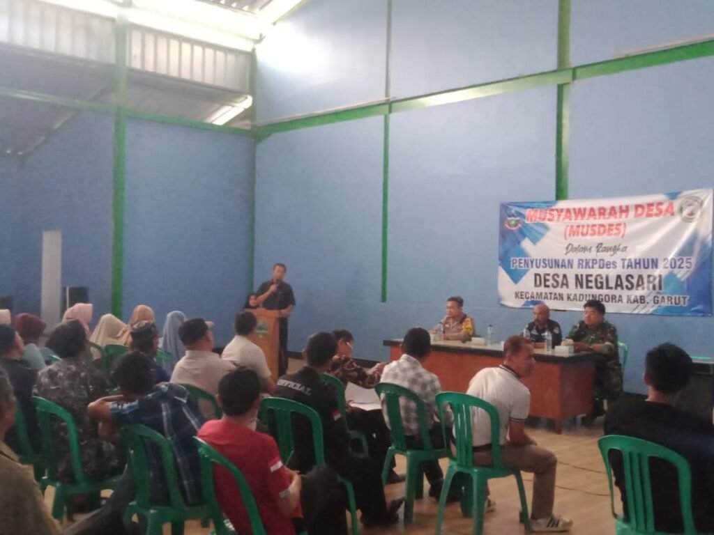 Desa Neglasari Gelar Musyawarah Desa untuk RKPDes 2025: Serap Aspirasi dan Tingkatkan Kualitas Hidup