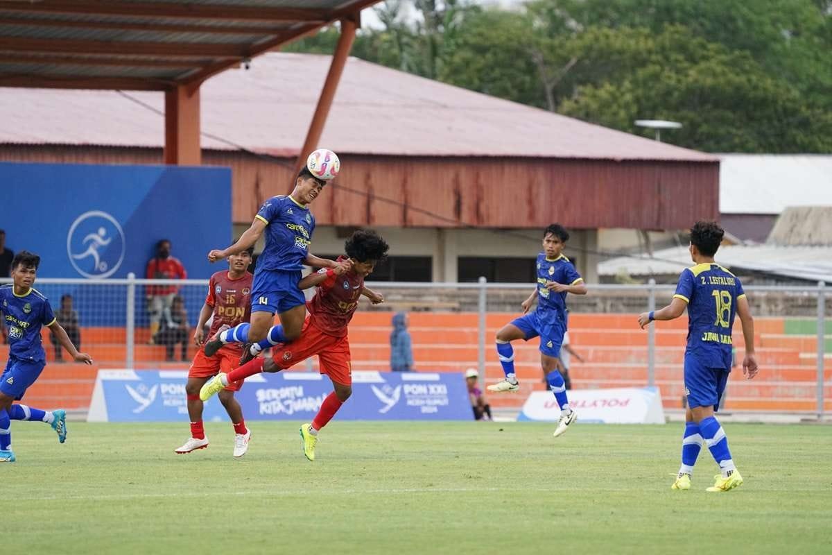 Jabar Melaju ke Final; Tim Jabar berhasil meraih tiket final cabor sepak bola PON XXI Aceh-Sumut 2024 setelah melewati drama adu penalti.