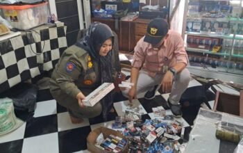 Tim Gabungan Amankan 13.076 Batang Rokok Ilegal di Tasikmalaya, Pengamanan dilakukan berdasarkan informasi yang diperoleh anggota Satpol PP.