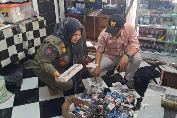 Tim Gabungan Amankan 13.076 Batang Rokok Ilegal di Tasikmalaya