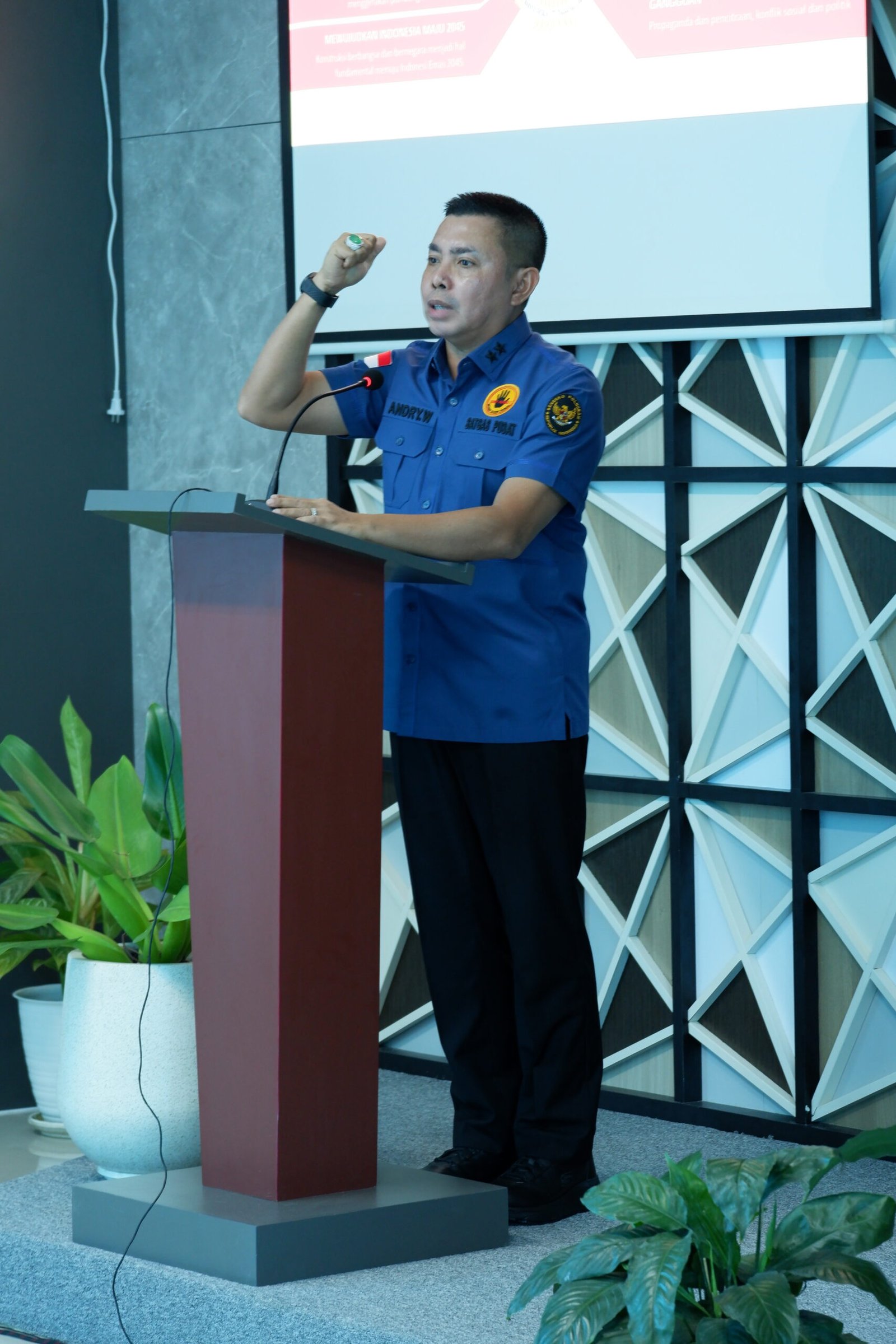 Sekretaris Satgas Saber Pungli, Irjen Pol. DR. H.Andry Wibowo, S.I.K., M.H., M.Si