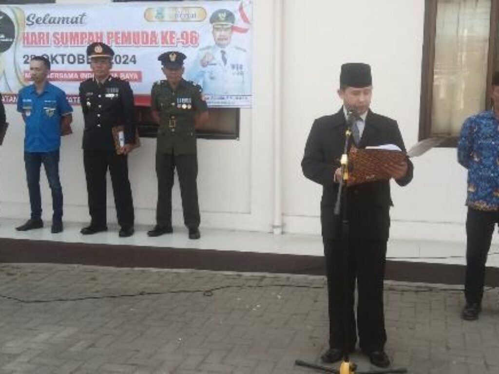 Pemrintah Kecamatan Leles Peringati Hari Sumpah Pemuda ke-96, Ajak Pemuda Kolaborasi Majukan Indonesia