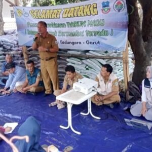 Pemdes Kadungora Sosialisasikan Program Harum Madu Sosialisasi ini dilakukan di lokasi rumah halaman bermanfaat terpadu.