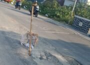 Jembatan Rusak di Jalan Lingkar Leles-Garut Bahayakan Pengendara, Warga Minta Perbaikan Segera