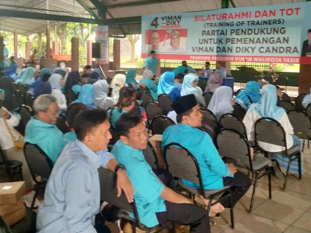 Partai Gelora Kota Tasikmalaya Konsolidasi, Yakin Viman-Diky Menang Pilkada