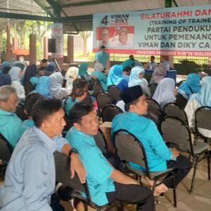 Partai Gelora Kota Tasikmalaya Konsolidasi dan TOT bersama seluruh jajaran pengurus pada Sabtu (26/10/2024) di Aula Hotel Mandalawangi.