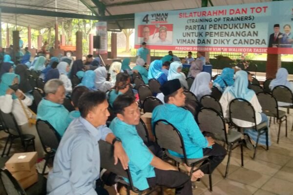 Partai Gelora Kota Tasikmalaya Konsolidasi, Yakin Viman-Diky Menang Pilkada