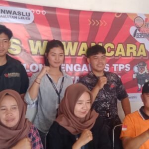Panwascam Leles Garut Mulai Tahap Wawancara Rekrutmen Petugas PTPS Jelang Pilkada Serentak 2024