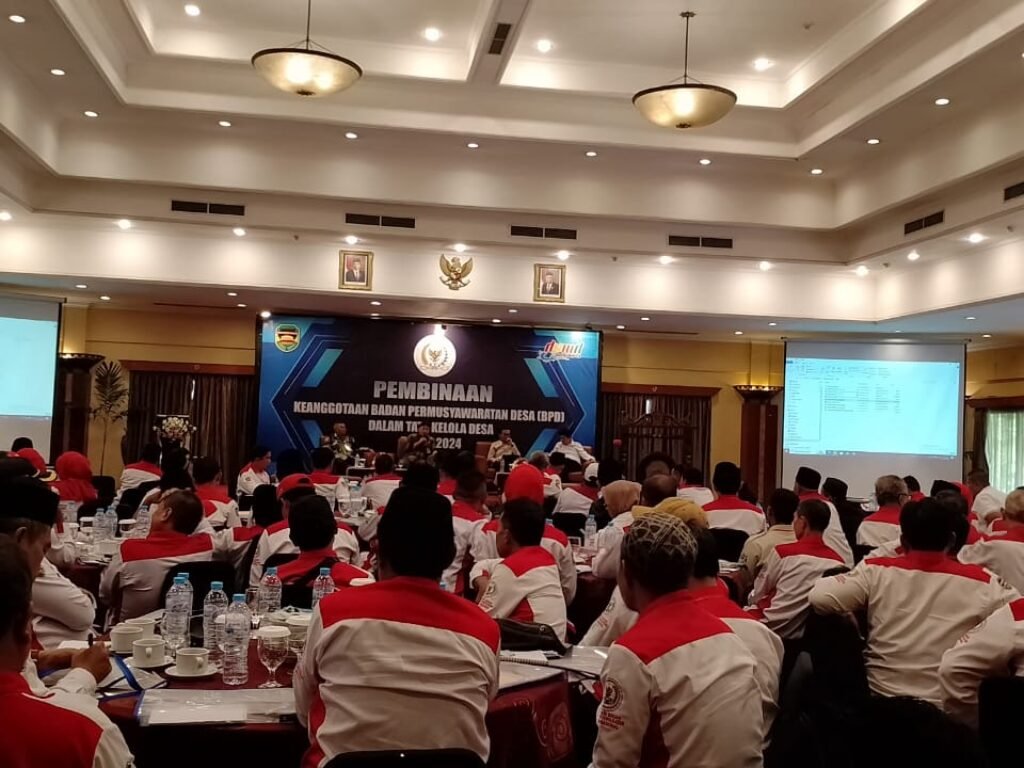 Peningkatan Kapasitas BPD Se-Kabupaten Purwakarta, DPMD Gelar Bimtek di Prime Plaza Hotel