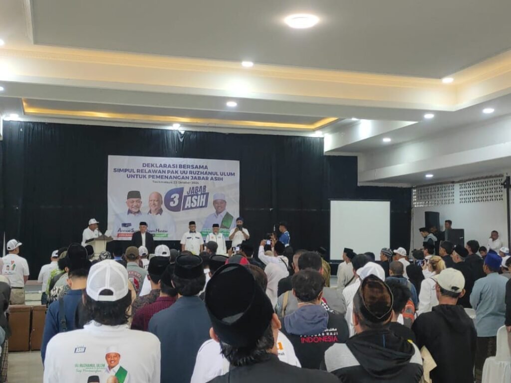 Ahmad Syahiku-Ilham Habibie Raih Dukungan dari Simpul Uu Ruzhanul Ulum di Pilgub Jabar