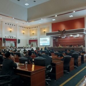 Rapat Paripurna DPRD Purwakarta, dalam rangka Pembicaraan Tk.II Persetujuan Bersama terhadap Raperda Perubahan APBD Tahun Anggaran 2024.