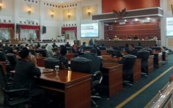 Rapat Paripurna DPRD Purwakarta, dalam rangka Pembicaraan Tk.II Persetujuan Bersama terhadap Raperda Perubahan APBD Tahun Anggaran 2024.