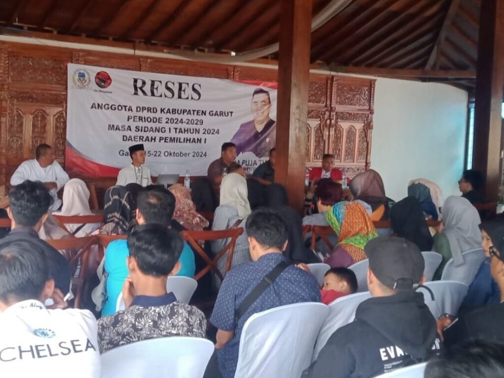 Yudha Puja Turnawan, Anggota DPRD Kabupaten Garut Fraksi PDIP, Menyerap Aspirasi Warga Tiga Kecamatan