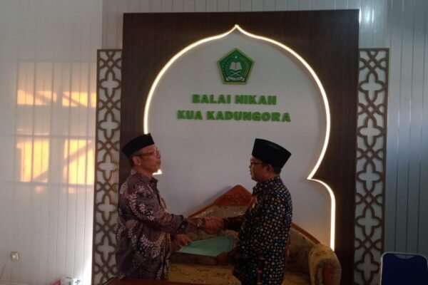 KUA Kadungora Gelar Sertijab dan Pisah Sambut H. Rono Jabat Kepala KUA yang Baru