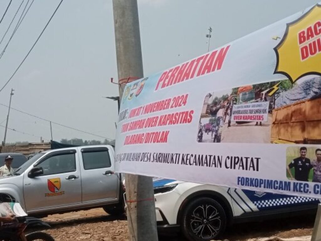 Desa Sarimukti Larang Truk Sampah Over Kapasitas Mulai 1 November, Empat Kepala Daerah Tinjau TPA Sarimukti