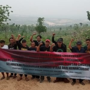 Aliansi Peduli Lingkungan di Kabupaten Blora Gelar Doa Bersama Tolak PT KRI, Desak Penghentian Kriminalisasi Warga.