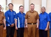 Plt Bupati Lampung Selatan Terima Aspirasi DPC KSPSI, Bahas Implementasi UU Cipta Kerja
