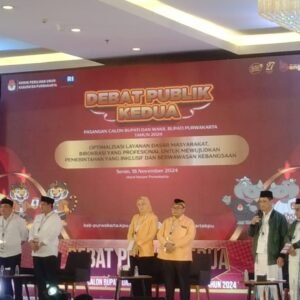 Debat Publik Kedua Pilkada Purwakarta: Empat pasang calon Bupati dan Wakil Bupati Purwakarta beradu gagasan