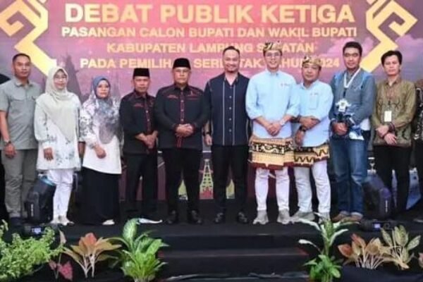 Debat Publik Ketiga Pilkada Lampung Selatan: Calon Bupati Adu Gagasan Soal Sinkronisasi Pembangunan dan NKRI