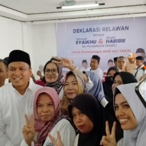 Deklarasikan Dukungan untuk Paslon, Relawan Baraya Calon Gubernur Jawa Barat, Nomor Urut 03 (ASIH) deklarasi dukungan Paslon Bupati Yakin.