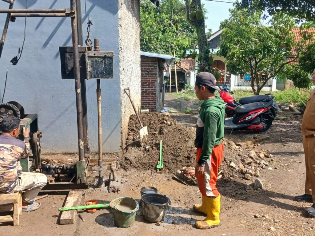 Desa Cipancar Garut Siap Ikuti Penilaian Program P2WKSS, Bangun Infrastruktur Posyandu dan Pengeboran Air
