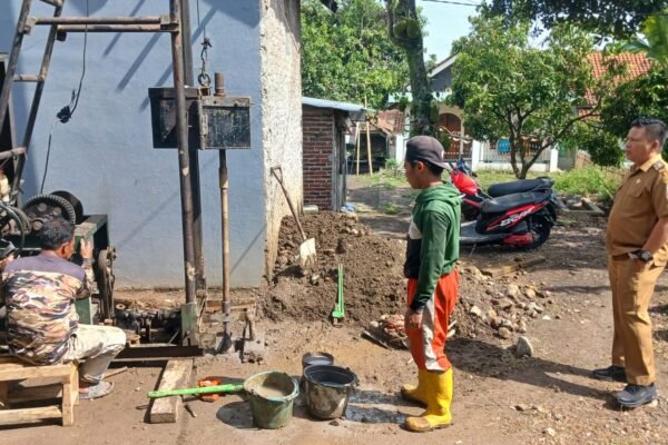 Desa Cipancar Garut Siap Ikuti Penilaian Program P2WKSS, Bangun Infrastruktur Posyandu dan Pengeboran Air