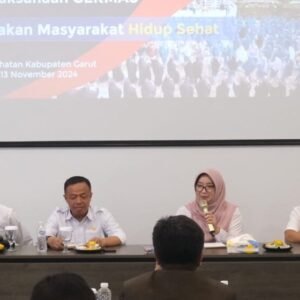 Dinkes Garut Perkuat Kolaborasi menyelenggarakan Pertemuan Koordinasi Mitra guna mendukung pelaksanaan GERMAS.