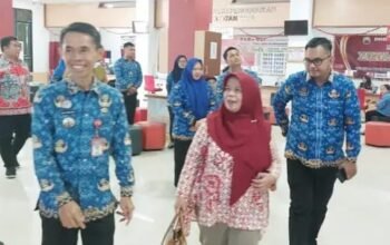 Disdukcapil Lampung Selatan Diberi Penilaian Zona Integritas Menuju Wilayah Bebas dari Korupsi (WBK) dan WBBM.