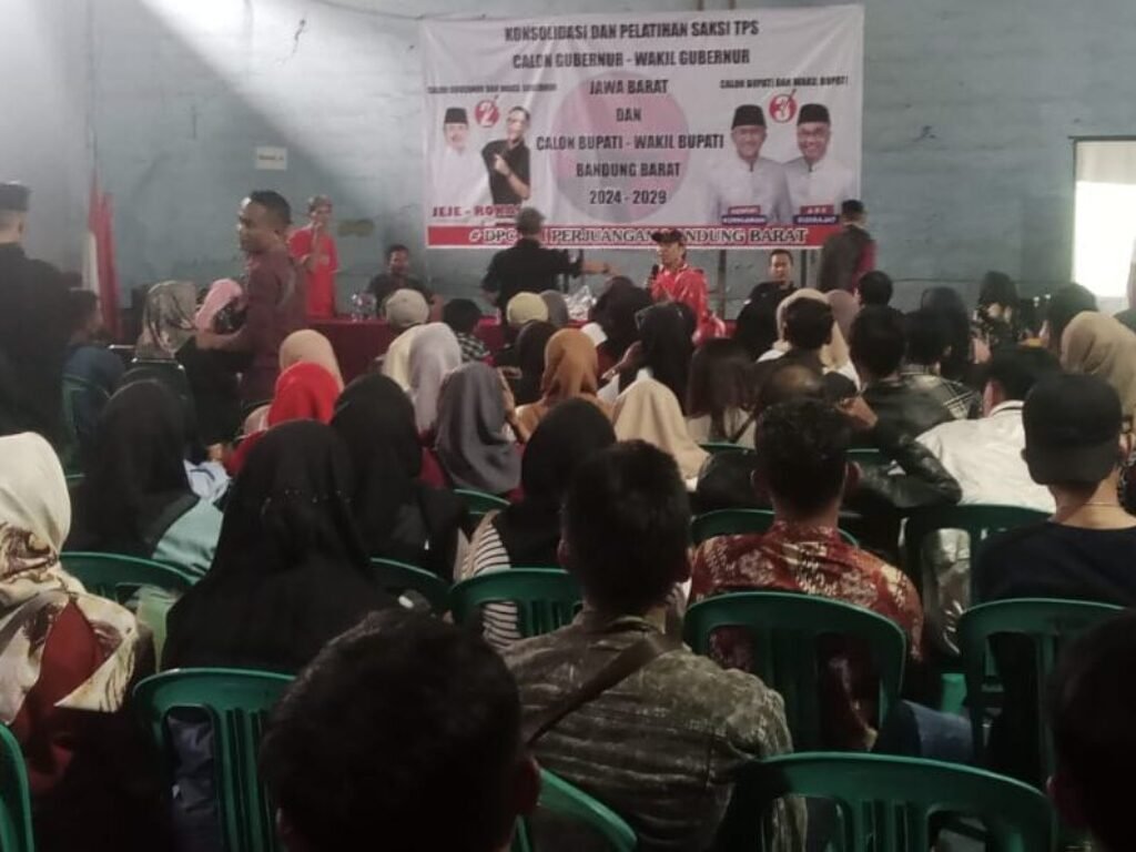 Tim Pemenangan HADE Latih Saksi di Hari Pahlawan, Siap Jaga Integritas Pilkada Bandung Barat