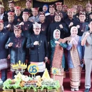 DPRD Kabupaten Lampung Selatan menggelar rapat paripurna istimewa dalam rangka memperingati HUT ke-68 Kabupaten Lampung Selatan.