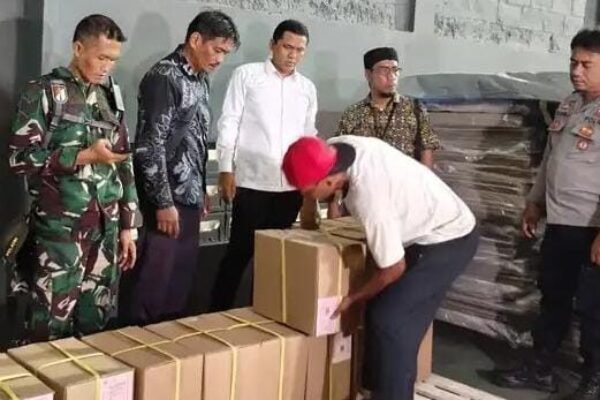Surat Suara Pilkada 2024 Tiba di Gudang Logistik KPU Purwakarta