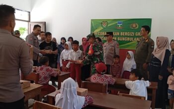 Forkopimcam Bungbulang Sukses Gelar Uji Coba Program Makan Siang Bergizi Gratis, Dorong Generasi Muda yang Sehat dan Cerdas.
