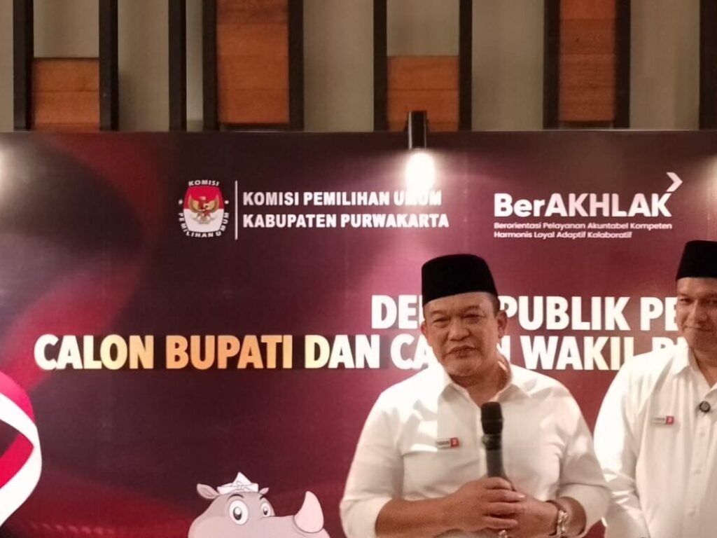 Yadi-Pipin Memukau di Debat Perdana Pilkada Purwakarta, Tawarkan Visi Misi Pro Rakyat