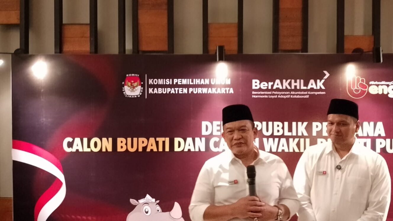 Yadi-Pipin Memukau di Debat Perdana Pilkada Purwakarta, Tawarkan Visi Misi Pro Rakyat