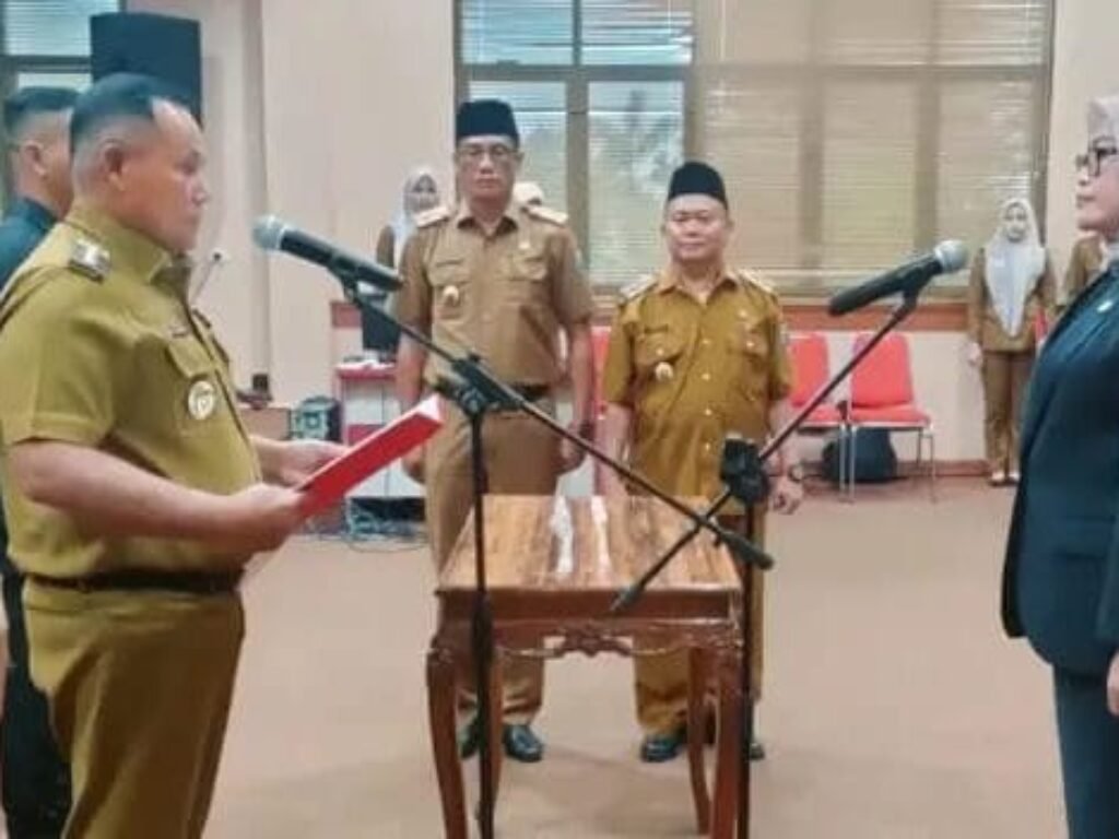 Nanang Ermanto Lantik Intji Indriati sebagai Pj. Sekda Lampung Selatan, Yakin Kemampuannya Mumpuni