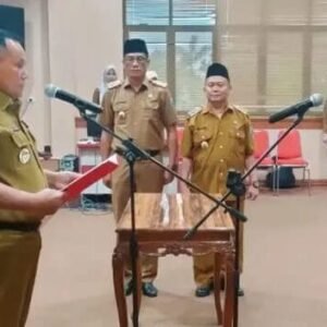 Nanang Ermanto Lantik Intji Indriati sebagai Pj. Sekda Lampung Selatan, Yakin Intji Indriati Kemampuannya Mumpuni.