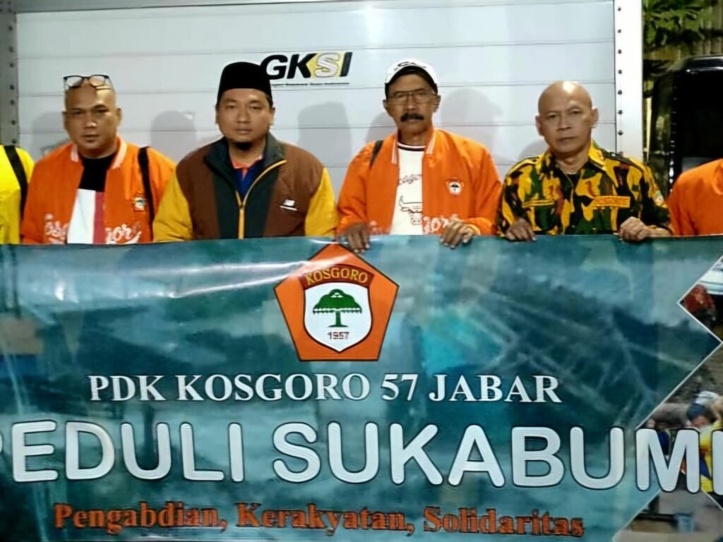 Bantuan Terus Diterjunkan Kosgoro 1957 Jabar Kepada Korban Bencana Sukabumi