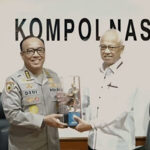 Itwasum Polri dan Kompolnas Jalin Kesepakatan Kerja Sama Penguatan Personel, Kesepakatan ini dicanangkan dalam audiensi di Kantor Kompolnas.