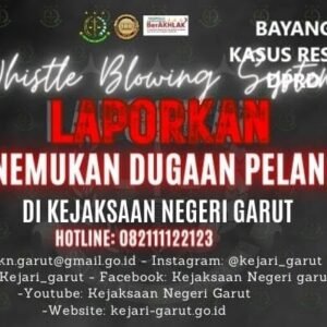 Viral Jaksa Penyelidik Temukan Kerugin Dugaan Korupsi Reses Dan BOP DPRD Garut Capai Rp. 180 Milyar, Tapi Kajari Garut Terbitkan SP3?