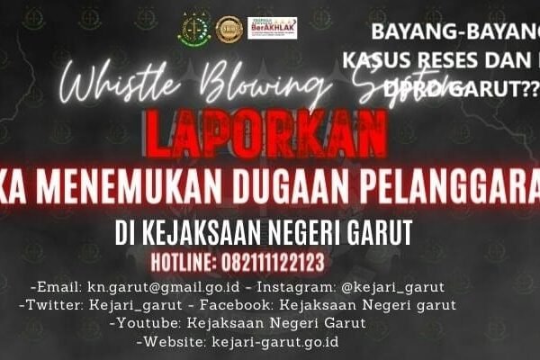 Viral Jaksa Penyelidik Temukan Kerugian Dugaan Korupsi Reses Dan BOP DPRD Garut Capai Rp. 180 Milyar, Tapi Kajari Garut Terbitkan SP3?