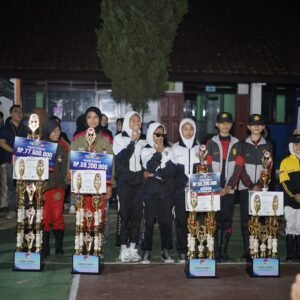 LKBB Perantara Open 2024 Peserta Lomba Ketangkasan Baris Berbaris se Garut Utara di Cibiuk-Garut Unjuk Gigi Dengan Atraksi Memukau.
