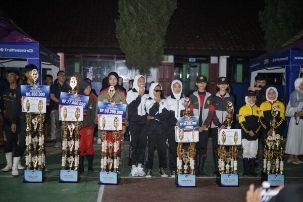LKBB Perantara Open 2024: Peserta Lomba Ketangkasan Baris Berbaris se Garut Utara di Cibiuk-Garut Unjuk Gigi Dengan Atraksi Memukau