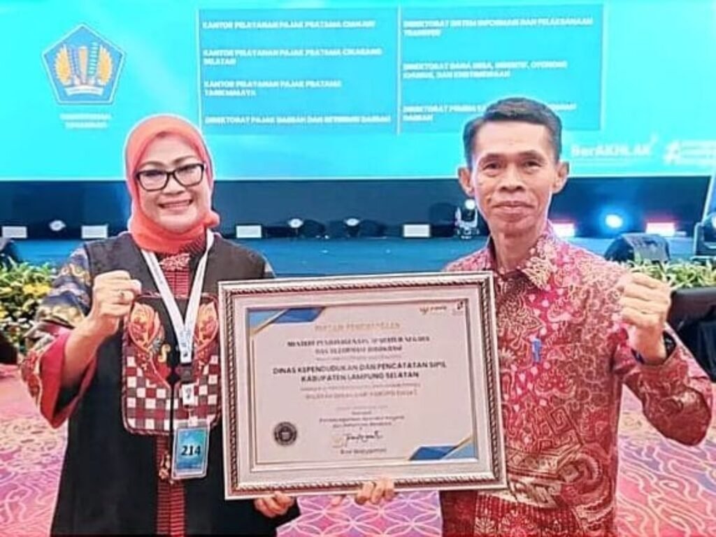 Disdukcapil Lampung Selatan Raih Predikat WBK, Pj. Sekdakab: Semangat Antikorupsi Harus Terus Dipupuk