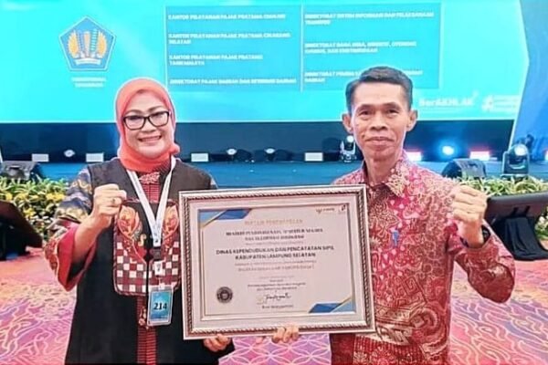 Disdukcapil Lampung Selatan Raih Predikat WBK, Pj. Sekdakab: Semangat Antikorupsi Harus Terus Dipupuk