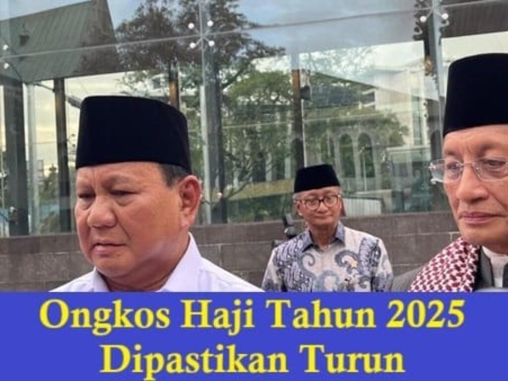 Presiden Prabowo Minta Ongkos Haji Tahun 2025 Lebih Murah Agar Terjangkau Oleh Masyarakat