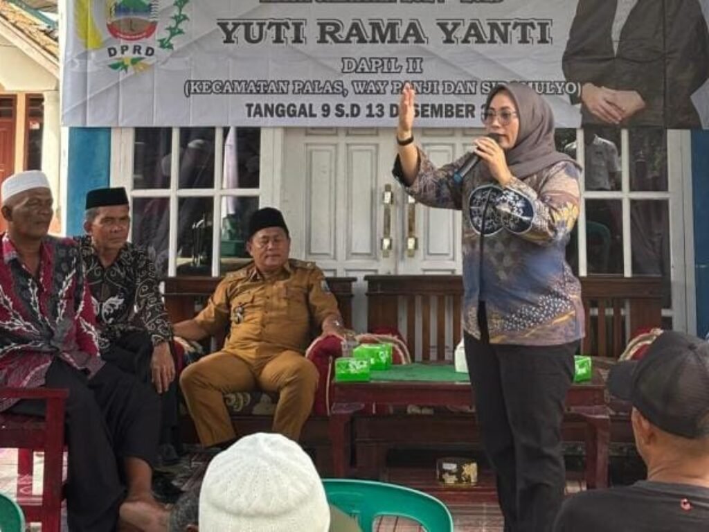 Ketua Komisi III DPRD Lampung Selatan, Prioritaskan Pembangunan Jalan Rajawali-Sukamakmur di Reses Mekar Mulya